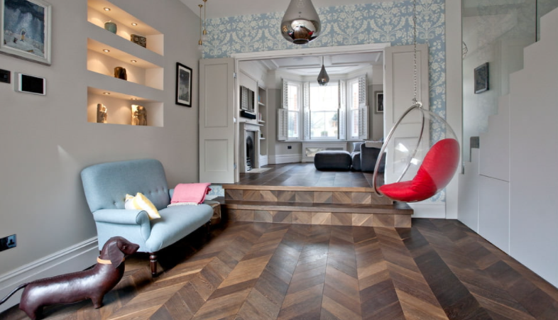 Художественный паркет — основная деталь интерьера