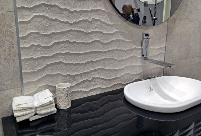 Имитация в плитке